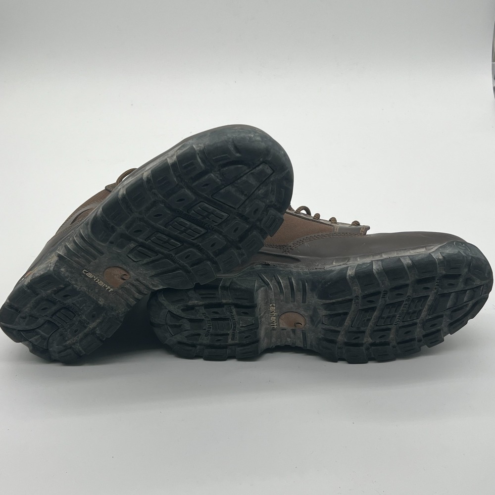 Carhartt CMF6284 Rugged Flex 6 Steel Toe Work Boots Mens 11 M Brown Leather EH - Picture 6 of 8
